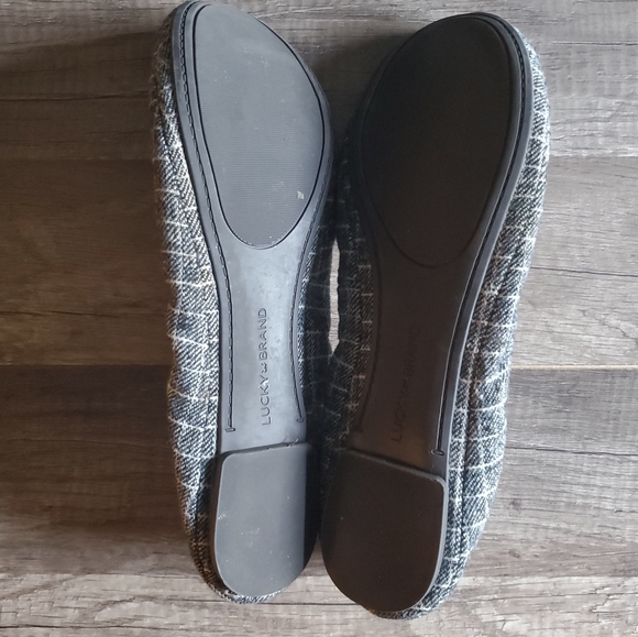Lucky Brand Emmie Tweed Flats - Picture 9 of 10